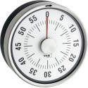 TFA Analogue kitchen timer PUCK, timer/kitchen clock (anthracite)
