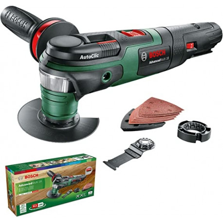 Bosch Cordless multifunction tool AdvancedMulti 18 solo, 18V (green/black, without battery and charg