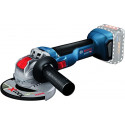 Bosch X-LOCK cordless angle grinder GWX 18V-10 Professional solo, 18V (blue/black, without battery a