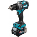 Makita Cordless impact drill HP001GD201 XGT, 40V (blue/black, 2x Li-Ion XGT battery 2.5Ah, MAKPAC)