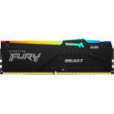 Kingston RAM DDR5 16GB -6000 CL 40 Single KF560C40BBA-16 Fury Beast RGB