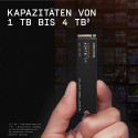 WD Black SN850X NVMe SSD 1 TB (black, PCIe 4.0 x4, NVMe, M.2 2280)