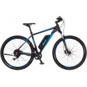 FISCHER Bicycle Montis EM1724.1 (2022), Pedelec (black/blue, 51 cm frame, 29)