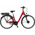 FISCHER Bicycle CITA 1.0 (2022), Pedelec (red (glossy), 28, 44 cm frame)