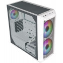 Cooler Master HAF 500 White, tower case (white, tempered glass)