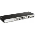 D-Link DGS-1210-24/E, switch (silver/black, 4 gigabit combo ports)