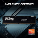 Kingston FURY DIMM 32 GB DDR5-5200 Kit, memory (black, KF552C36BBEK2-32, Fury Beast , XMP, EXPO, for