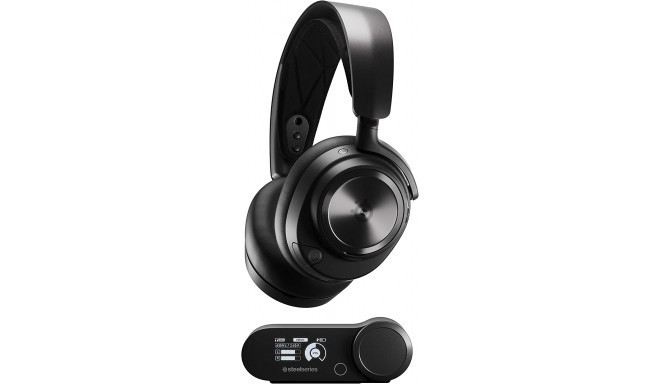 SteelSeries Arctis Nova Pro Wireless X, gaming headset (black, ANC, USB-C, jack)