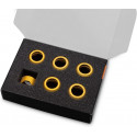 EKWB EK-Quantum Torque Compression Ring 6-Pack HDC 14 - Gold, Connection (gold)