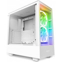 NZXT H5 Elite All White, tower case (white (matt), tempered glass)