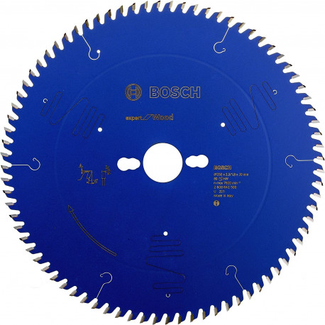 EXPERT Wood Kreissägeblatt, Ø 250mm, 80Z (Bohrung 30mm, für Tischkreissägen)
