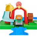 Spin Master Mighty Express Farm Station Playset with Farm-Frieda, toy vehicle