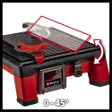 Einhell Cordless tile cutting machine TE-TC 18/115 Li - Solo, 18V, tile cutter (red/black, without b