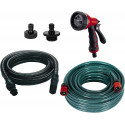 Einhell Pump accessory set suction and pressure side (OFP), 5 pieces, hose (20 meters, with garden s