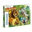 Clementoni pusle Madagaskar 3x48tk