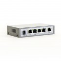 8level FEPS-1504 Switch PoE 5-ports 10/100 (4 ports PoE, 15.5 W/Port , max 65W)