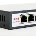 8level FEPS-1904 Switch PoE 9-ports 10/100 (4 ports PoE,15.5 W/Port , max 65W)
