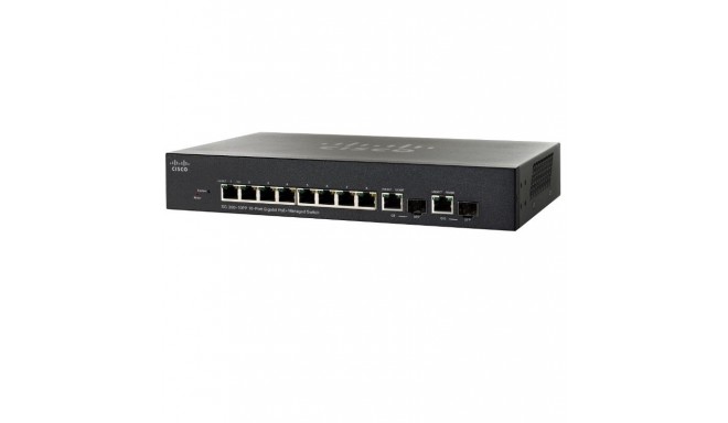 Cisco switch SG300-10PP 10-port Gigabit PoE+ Managed