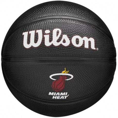 Wilson Team Tribute Miami Heat Mini Ball Jr Basketball WZ4017607XB (3)