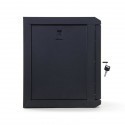 START.LAN rack wall-mount cabinet 10'' 6U 312x300mm black (glass front door)