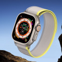 Sportovní řemínek na suchý zip pro Apple Watch 8 / 7 / 6 / SE / 5 / 4 / 3 / 2 / 1 (38, 40, 41 mm) Du