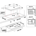 Whirlpool integreeritav keraamiline pliit AKT801NE