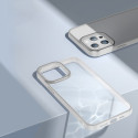 Baseus Crystal Phone Case Armor Case pro iPhone 13 Pro s gelovým rámečkem šedý (ARJT000413)