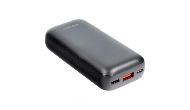 VEGER powerbank 10000 mAh PD QC3.0 3A 20W S10 (W1135) black