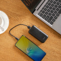 Power Bank VEGER S10 - 10 000mAh LCD Quick Charge PD 20W black (W1135)