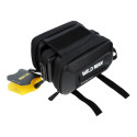 Bicycle holder / front beam bag with touch screen with zipper WILDMAN E6S 1,2L 4 "- 7"