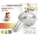 Esperanza hand mixer Muffin, white/grey (EKM007E)