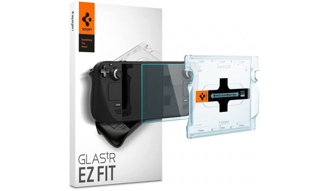 SZKŁO HARTOWANE SPIGEN GLAS.TR ”EZ FIT” STEAM DECK / OLED CLEAR