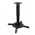 ART Holder P-102 *40-62cm* to projector black 15KG mounting to the ceiling