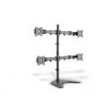 Universal Monitor Stand, 4xLCD, 27'', max. load 8kg,  adjustable and rotated 360