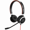 Jabra Evolve 40 UC Duo USB + Klinke NC Überkopfbügelmodell