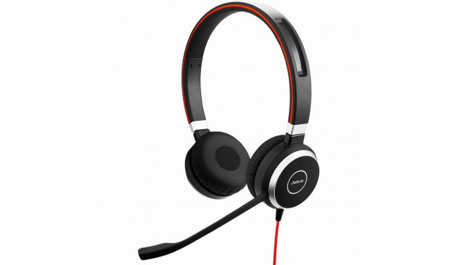 Jabra Evolve 40 UC Duo USB + Klinke NC Überkopfbügelmodell