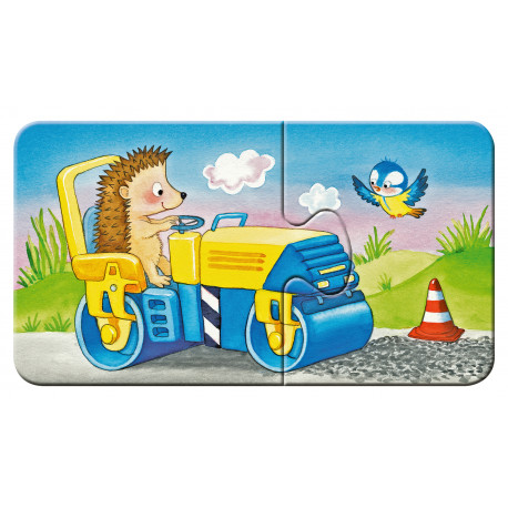 Ravensburger minu esimene pusle 9x2 tk Ehitus