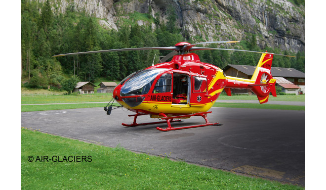 Revell liimitav mudel Airbus helikopter EC135 AIR-GLACIERS 1:72