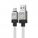 Baseus cable CoolPlay USB - USB-C 1m 100W white