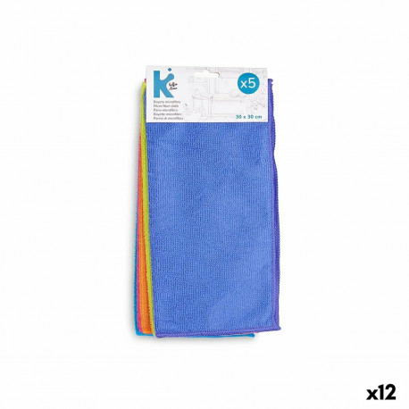 Cleaning cloths HD092822 HD092822 Multicolour 30 x 30 x 0,02 cm 15,5 x 31,5 x 2,5 cm (12 Units)