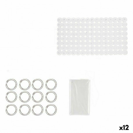 Bath Set Berilo CN-B6032A-TRANSP CN-B6032A-TRANSP Transparent PVC Polyethylene EVA 28 x 42 x 6 cm (1