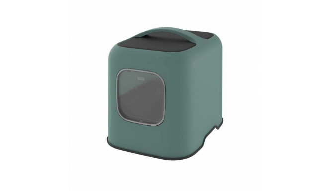 Cat Litter Box Rotho My Pet MISTLETOE Green Plastic