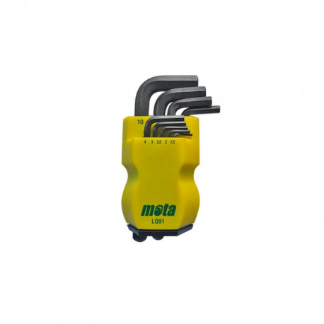 Allen Key Set Mota LQ91 Short 9 Pieces