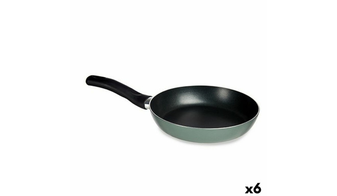 Pan 30 cm Green Aluminium (6 Units)