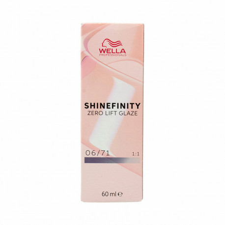 Püsivärv Wella Shinefinity Nº 06/71 (60 ml)