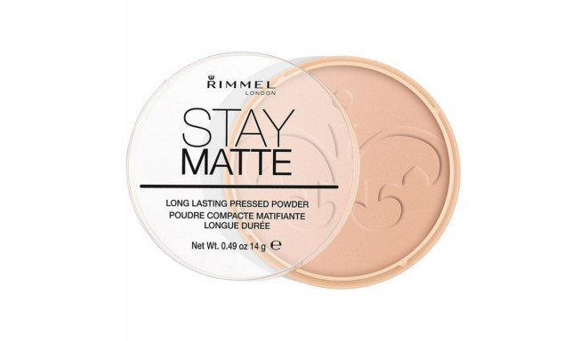 Компактные пудры Stay Matte Rimmel London - 005 - silky beige 14 g