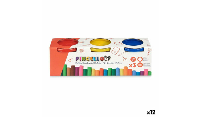 Modelling Clay Game Pincello 501 501 Yellow Blue Red (12 Units)