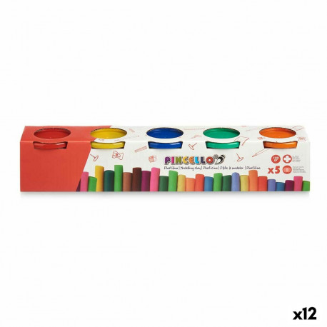 Modelling Clay Game Pincello 503 503 Yellow Blue Red Green Orange (12 Units)