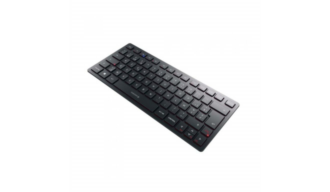 Keyboard Cherry KW 9200 MINI Black AZERTY