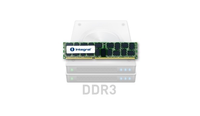 Integral RAM 4GB DDR3-1333 ECC DIMM  CL9 R1 REGISTERED  1.35V